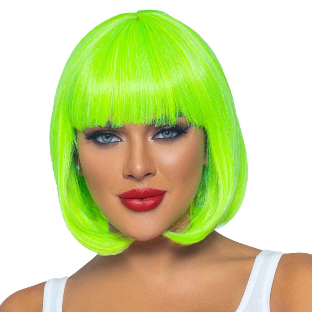 12" Neon Short Bob Wig